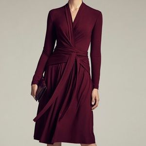 MM LaFleur Waverly Wrap Skirt in Boysenberry XS